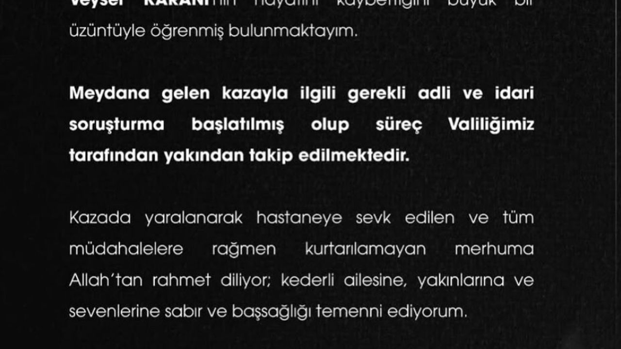 Niğde Bor'da Geri Manevra Kazası: 62 Yaşındaki Veysel K. Hayatını Kaybetti