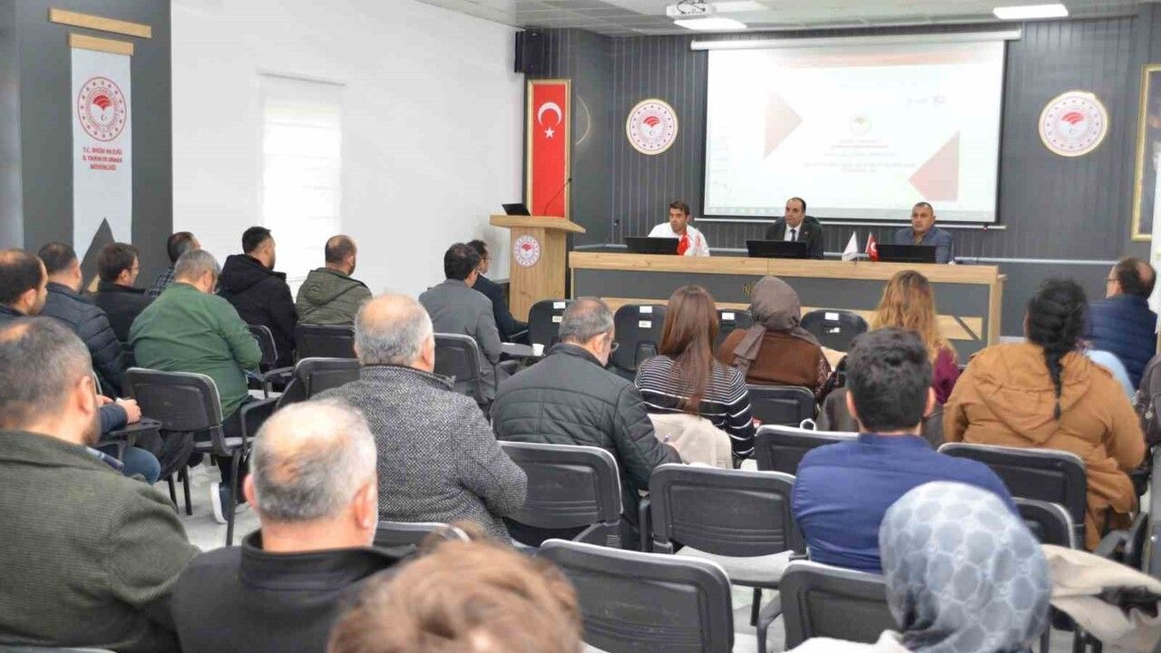 Niğde'de 2 Günlük Çiğ Süt Hijyeni ve Yeni Destekleme Modeli Eğitimi Başladı