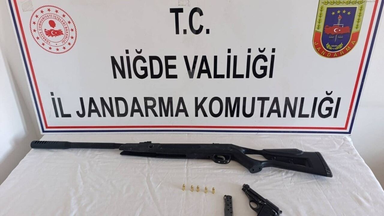 Niğde'de Yasadışı Silah Operasyonu — 3 Şüpheli Hakkında Adli İşlem