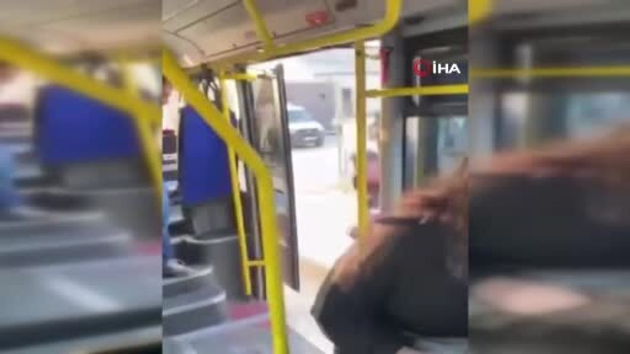 Nilüfer'de Otobüste Satırlı Saldırı: Yolcular Korku Dolu Anlar Yaşadı