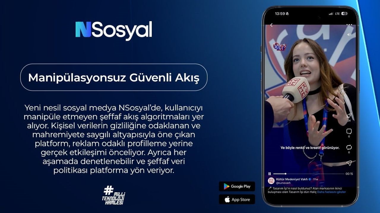 NSosyal 1,7 Milyon Kullanıcıyı Aştı: TEKNOFEST'ten Milli Yazılımla Yeni Dönem