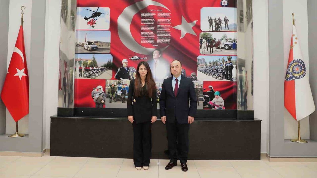 Nuray Dağdeviren'den Eskişehir İl Emniyet Müdürü Tolga Yılmaz'a Ziyaret