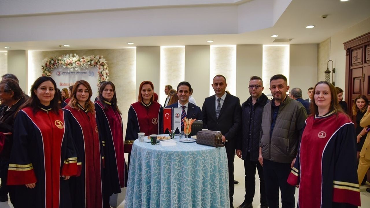 OMÜ'de 182 Akademisyenin Akademik Yükseltme Töreni