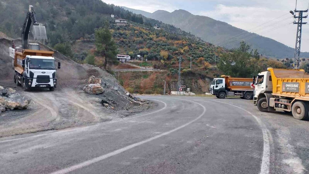Onikişubat Belediyesi'nden kırsal mahallelere hizmet atağı