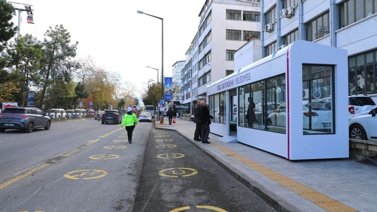 Ordu'da Akıllı ve Kapalı Duraklar: Konfor ve Teknoloji Bir Arada
