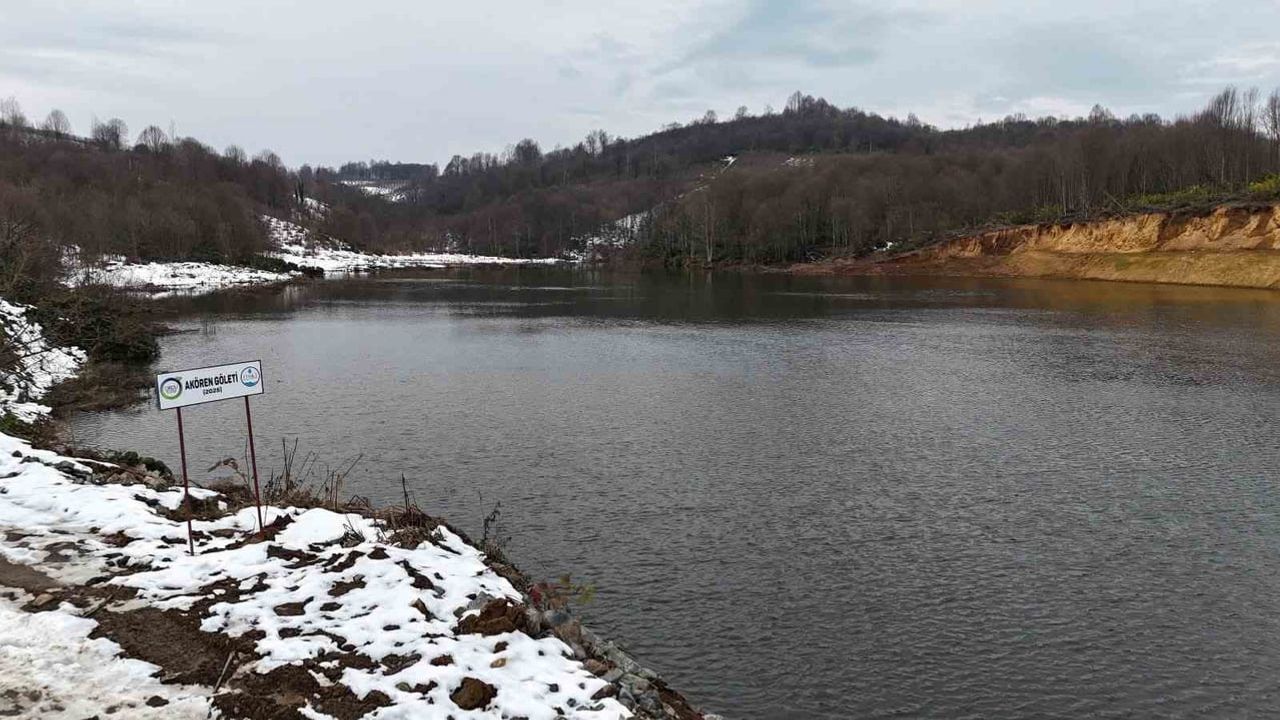 Ordu’da Akören Göleti Tam Kapasiteye Ulaştı: 180 Bin m³ Su Güvencesi