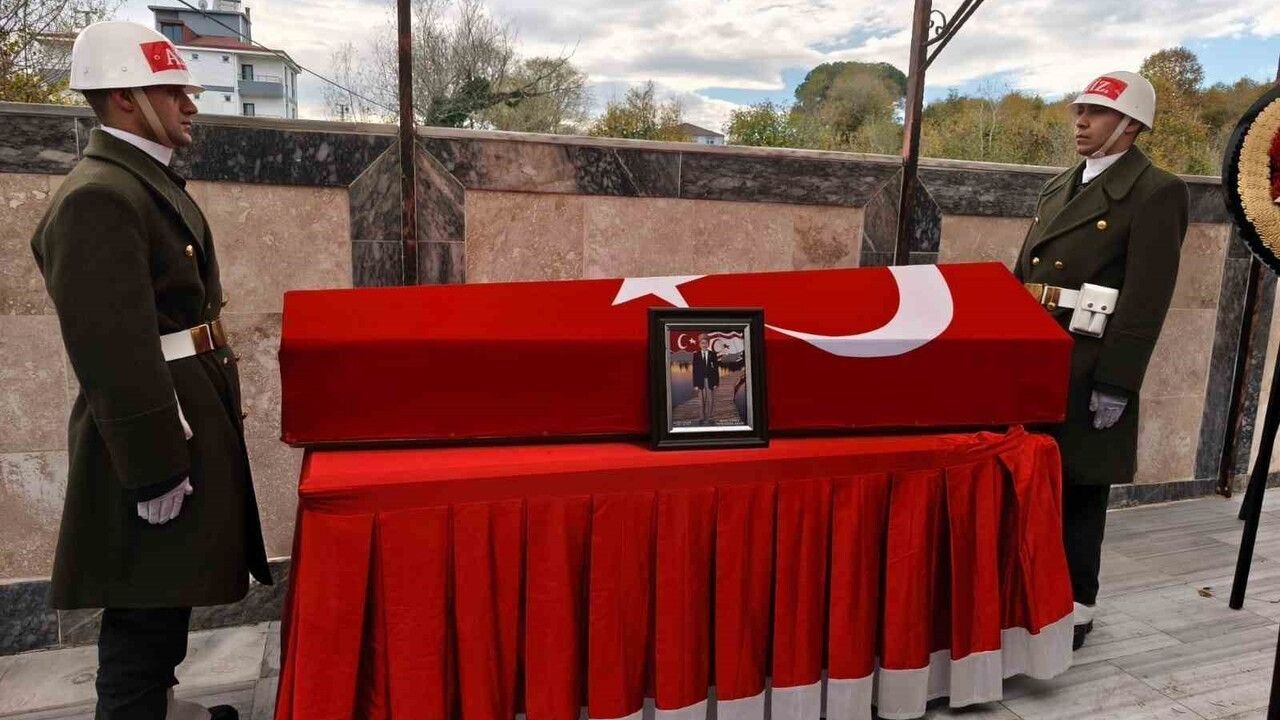 Ordu'da Kıbrıs Gazisi Şaban Güneş Son Yolculuğuna Uğurlandı