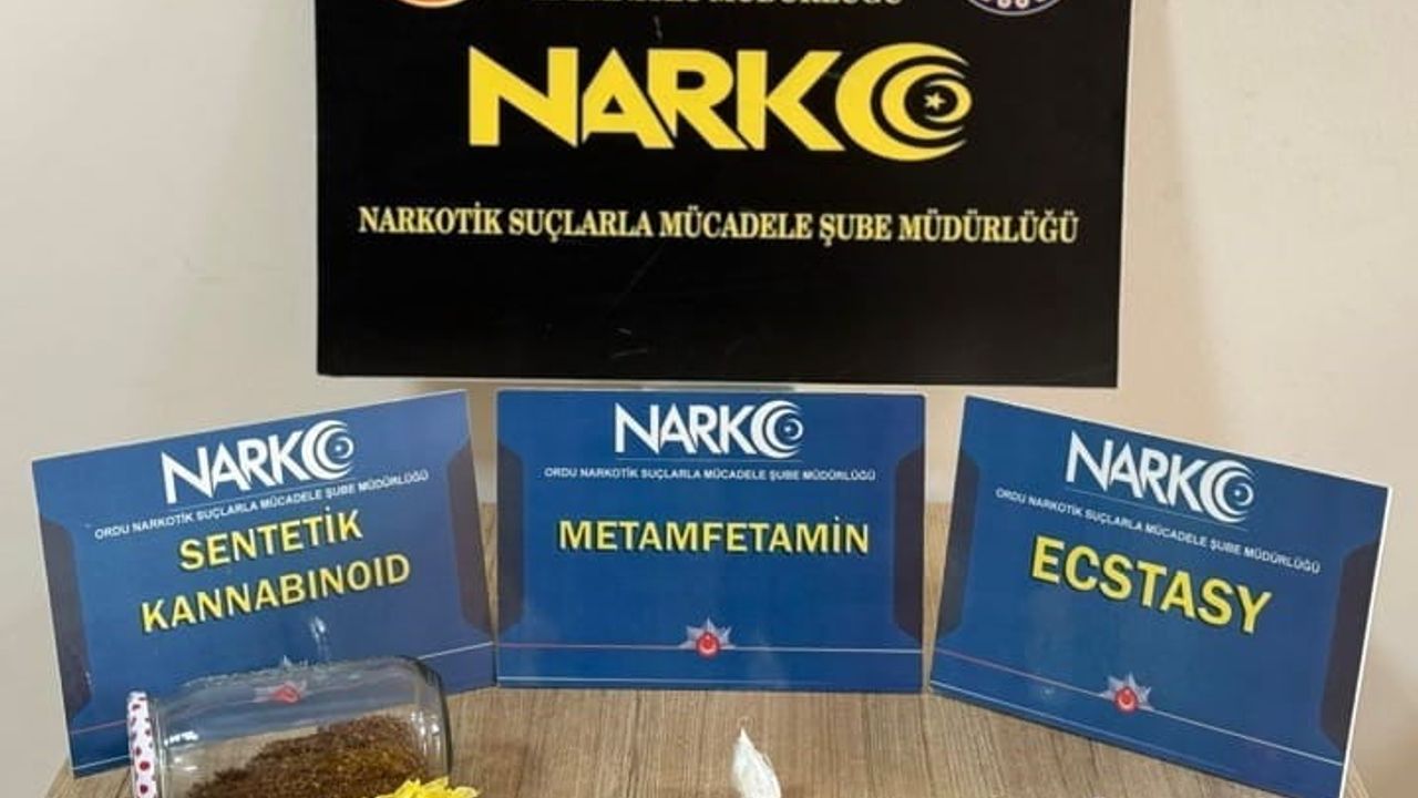 Ordu'da Uyuşturucu Operasyonu: 1 Şüpheli Tutuklandı