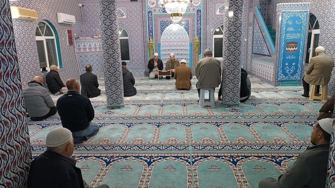 Ortaca Sarıgerme Camii'nde Sabah Namazı Buluşması
