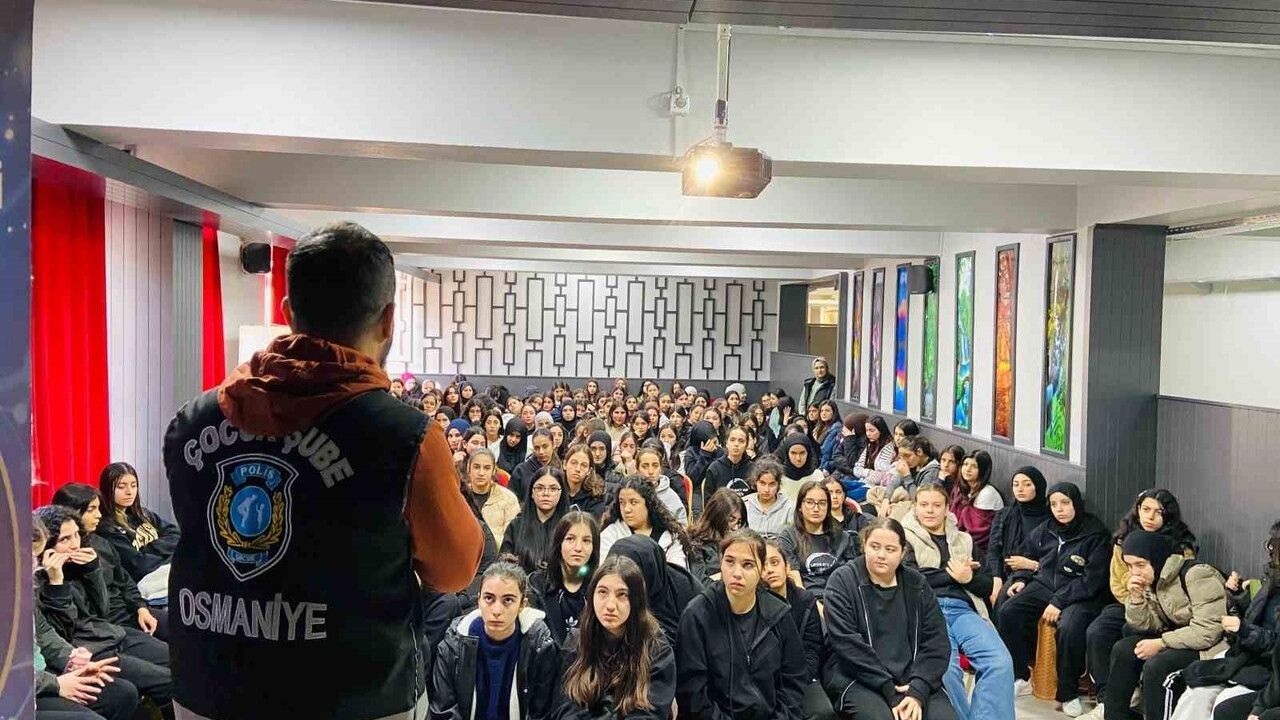 Osmaniye'de Öğrencilere Kişisel Güvenlik Eğitimi