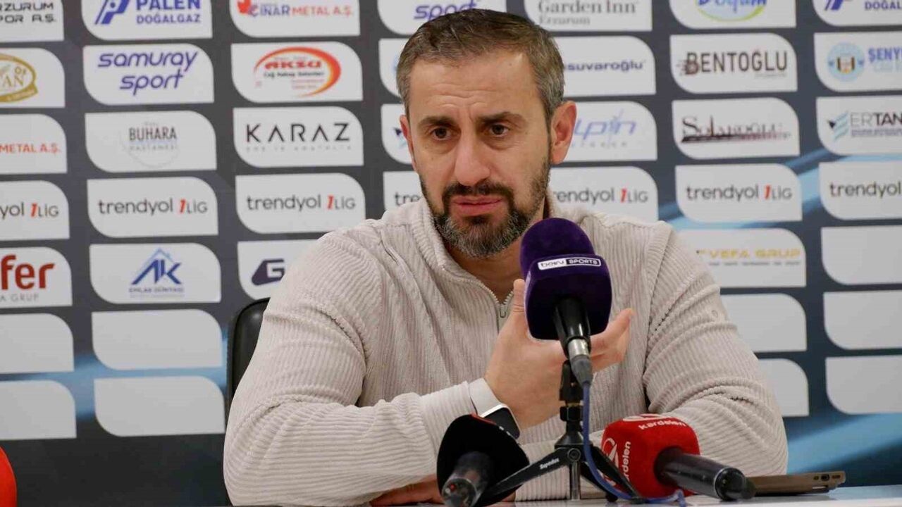 Özbalta: 'Oyuncuların Pes Etmemesi Beni Memnun Etti' - Erzurumspor 2-2