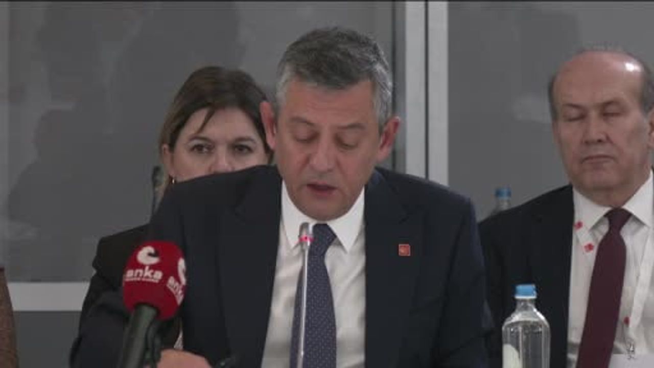 Özgür Özel: Antonio Costa ile 5 Dakika Görüşememek Kabul Edilemez