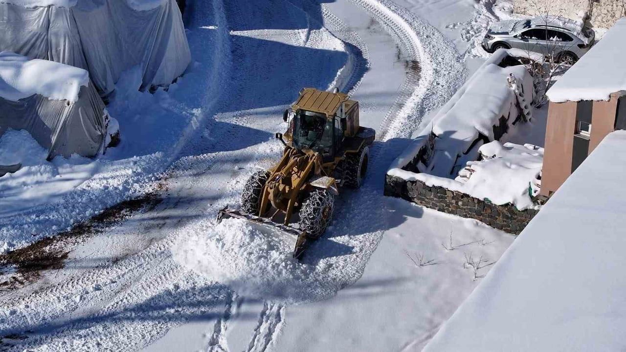 Palandöken Belediyesi 7/24 Karla Mücadelede Sahada