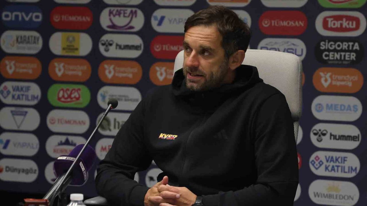 Radomir Djalovic: Kayserispor, Konyaspor 1-1'inden memnun