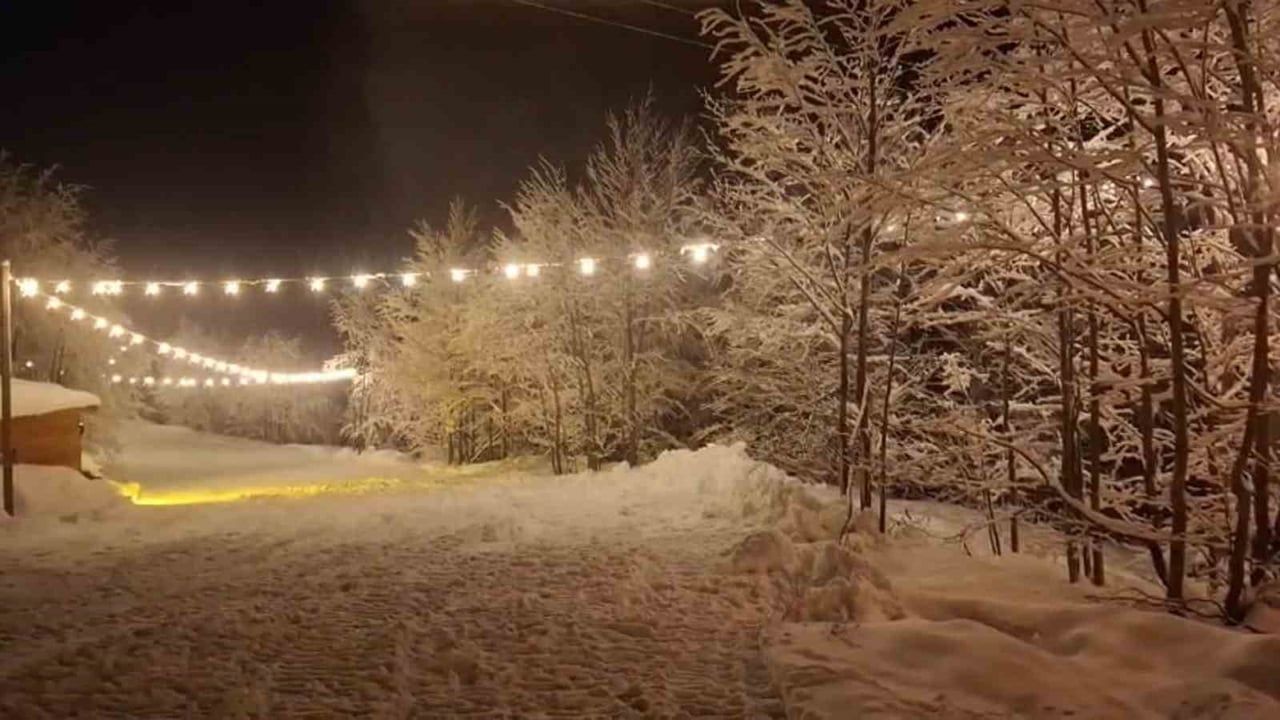 Rize'de Beklenen Kar Yağışı Başladı: Yaylalar Beyaza Büründü