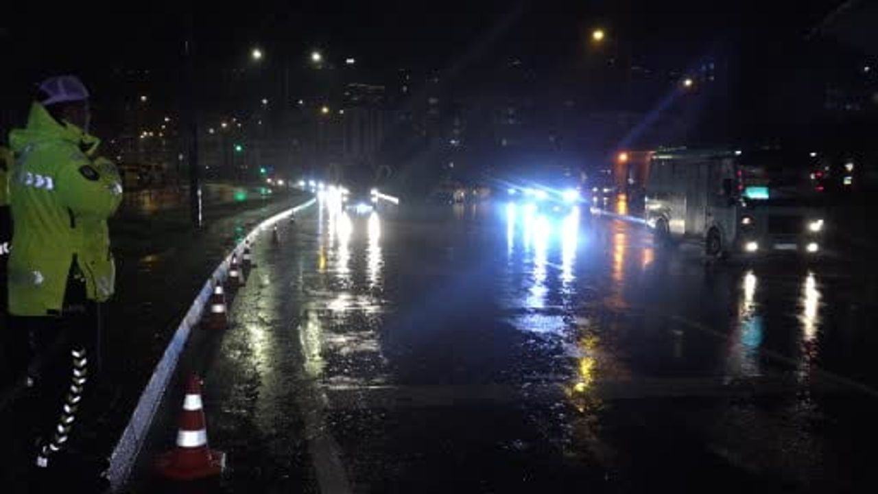 Rize protokolünden görev başındaki personele yılbaşı ziyareti