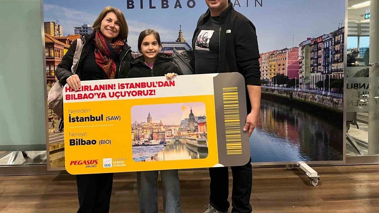 Sabiha Gökçen’den Bilbao’ya direkt uçuşlar başladı