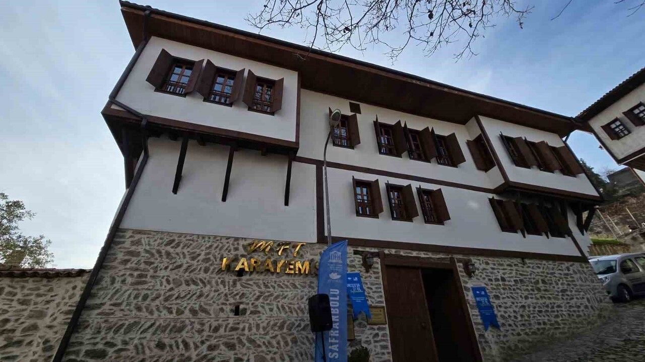 Safranbolu'da 222 Yıllık Rauf Beyler Evi'ne Restorasyon Ödülü