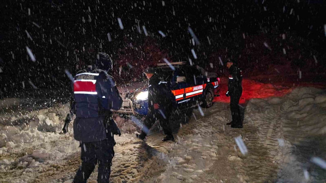 Safranbolu'da 5 Saat Mahsur Kalan Vatandaş Kurtarıldı