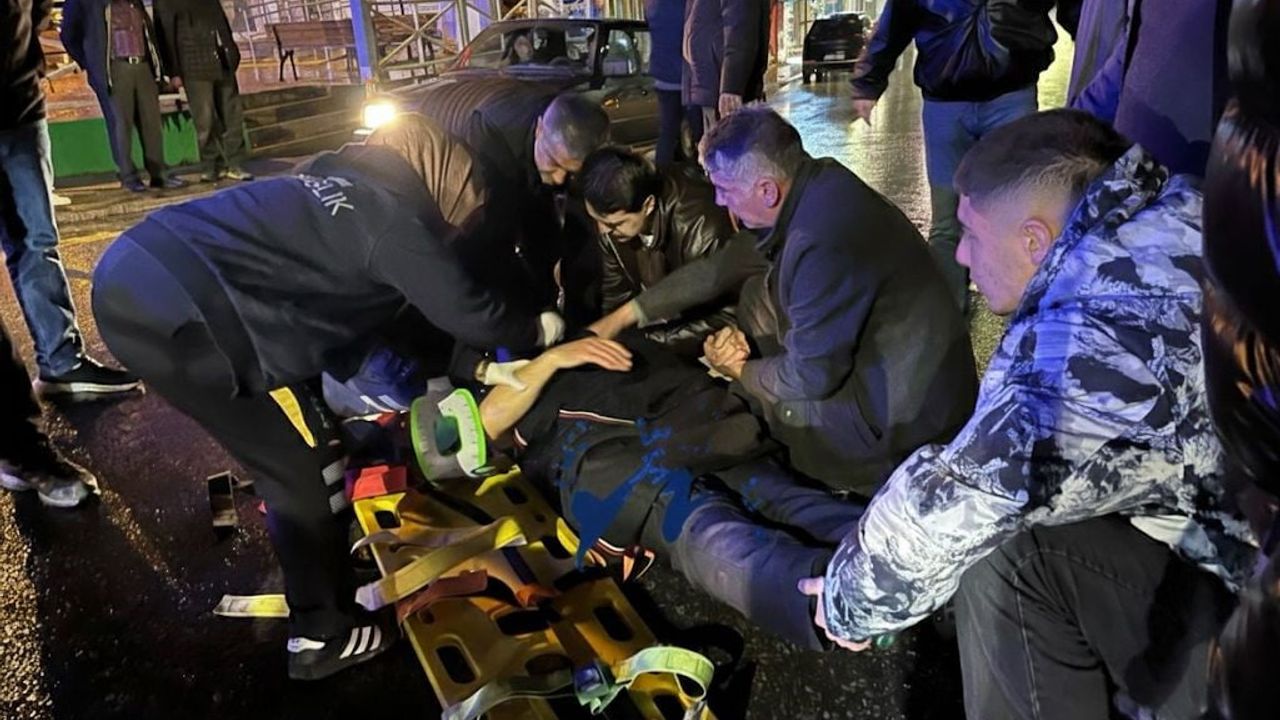 Sakarya’da kaçan sürücü yayaya çarptı