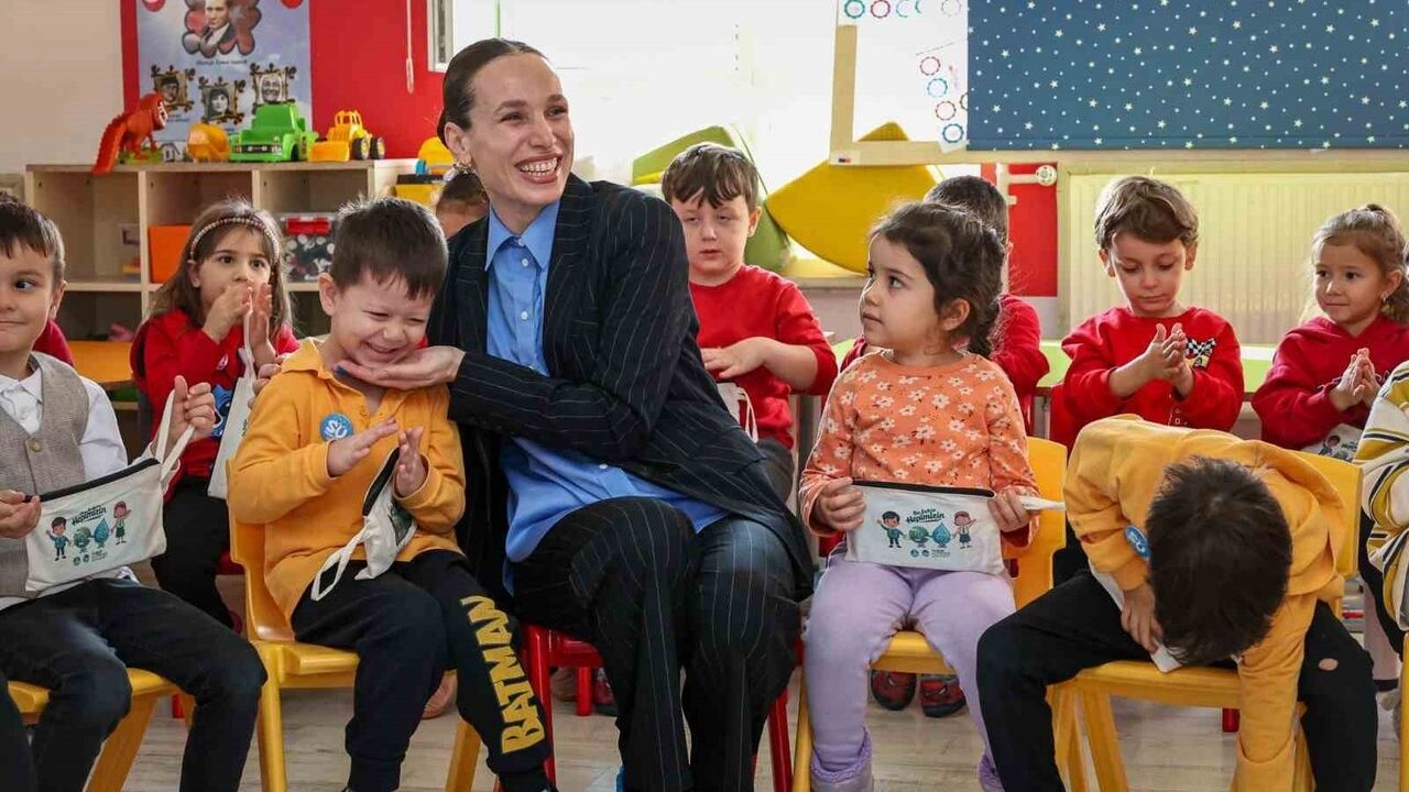 Sakarya'da SASKİ Anaokullarında "Su Müfettişi" ile Su Tasarrufu Eğitimi