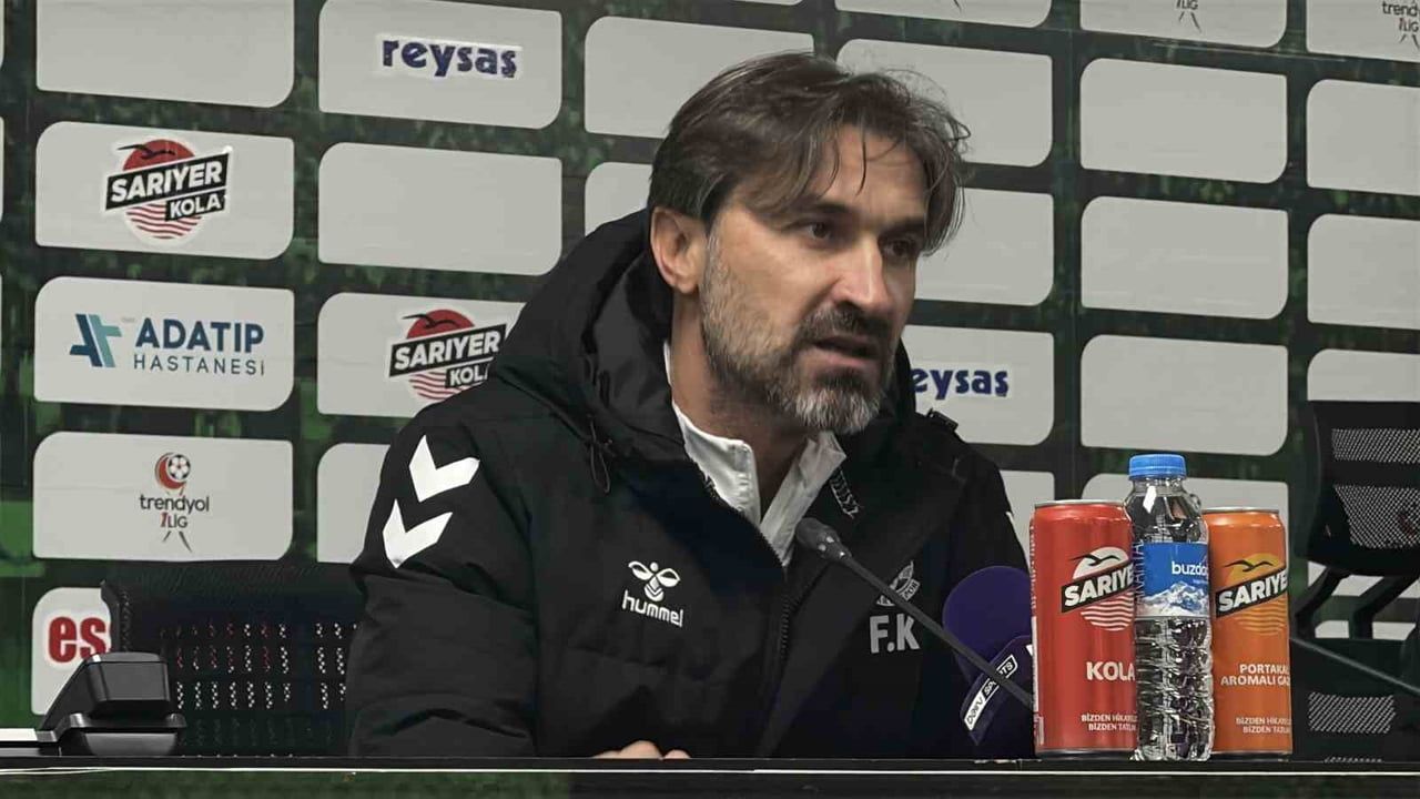 Sakaryaspor 0-2 Manisa FK: Dalcı'dan övgü, Köseoğlu'ndan '7 eksiğimiz vardı' itirafı