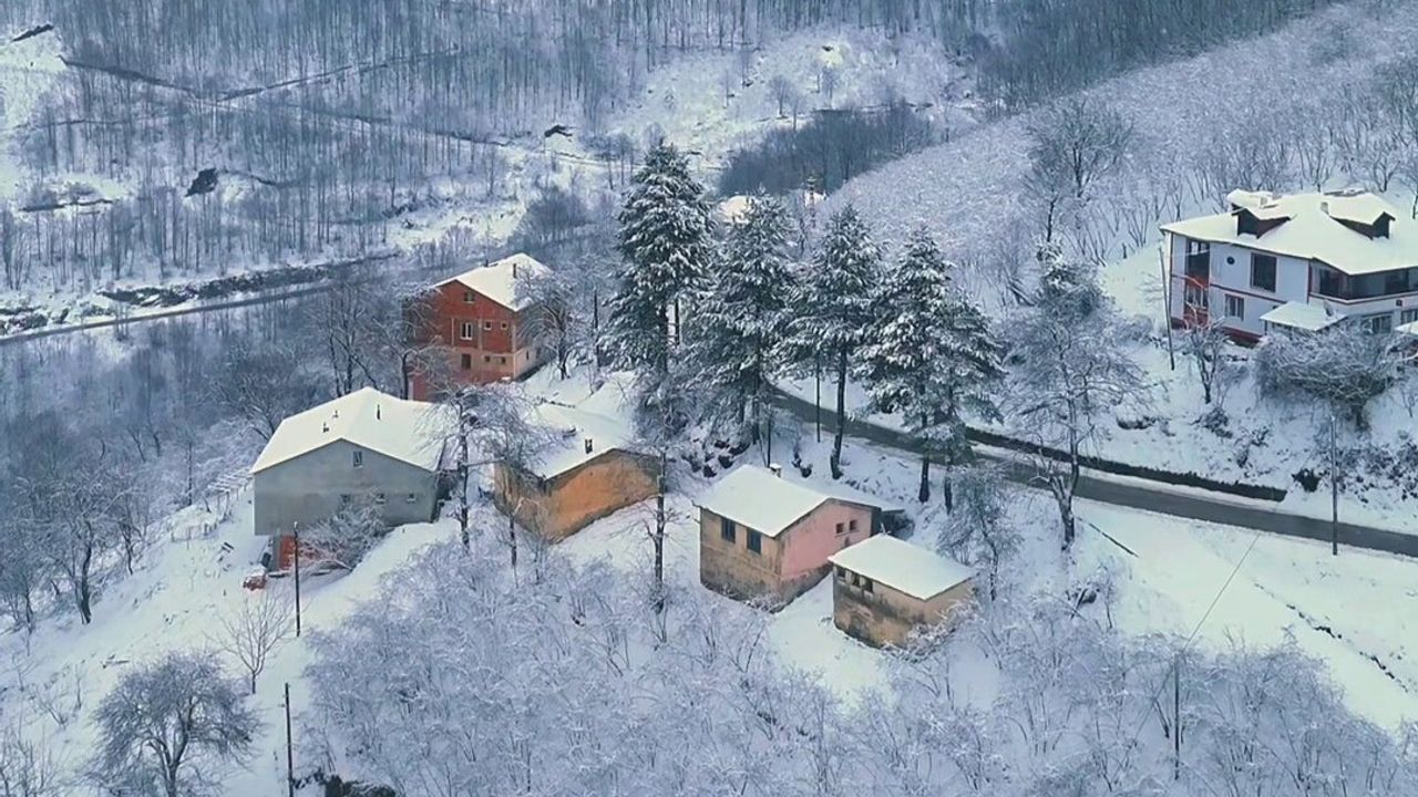 Samsun Beyaza Büründü: Ladik Akdağ ve Atakum Kocadağ’ta Kar