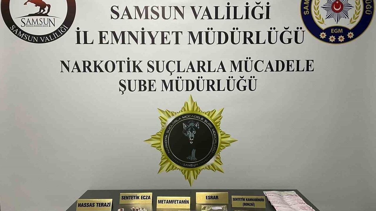 Samsun Çarşamba'da Uyuşturucu Operasyonu: 1 Tutuklama