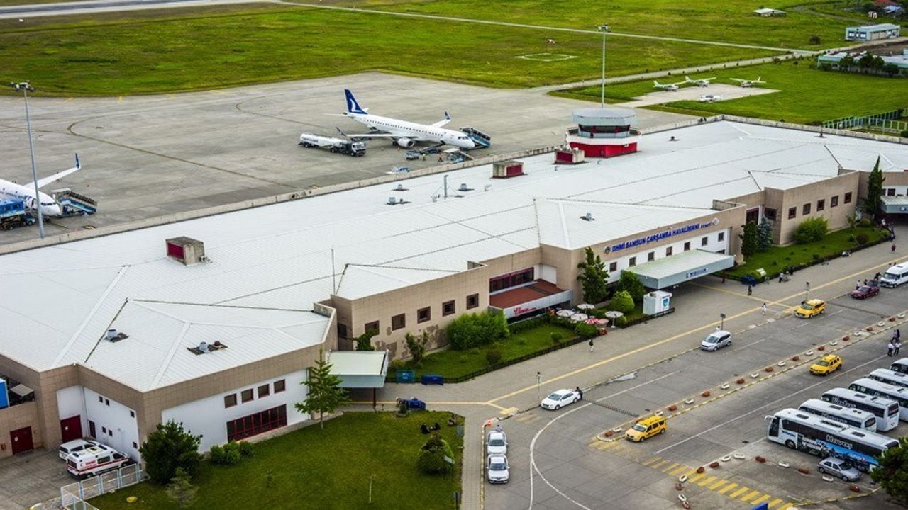 Samsun Çarşamba Havalimanı: 2025’in İlk 11 Ayında 1,5 Milyon Yolcu