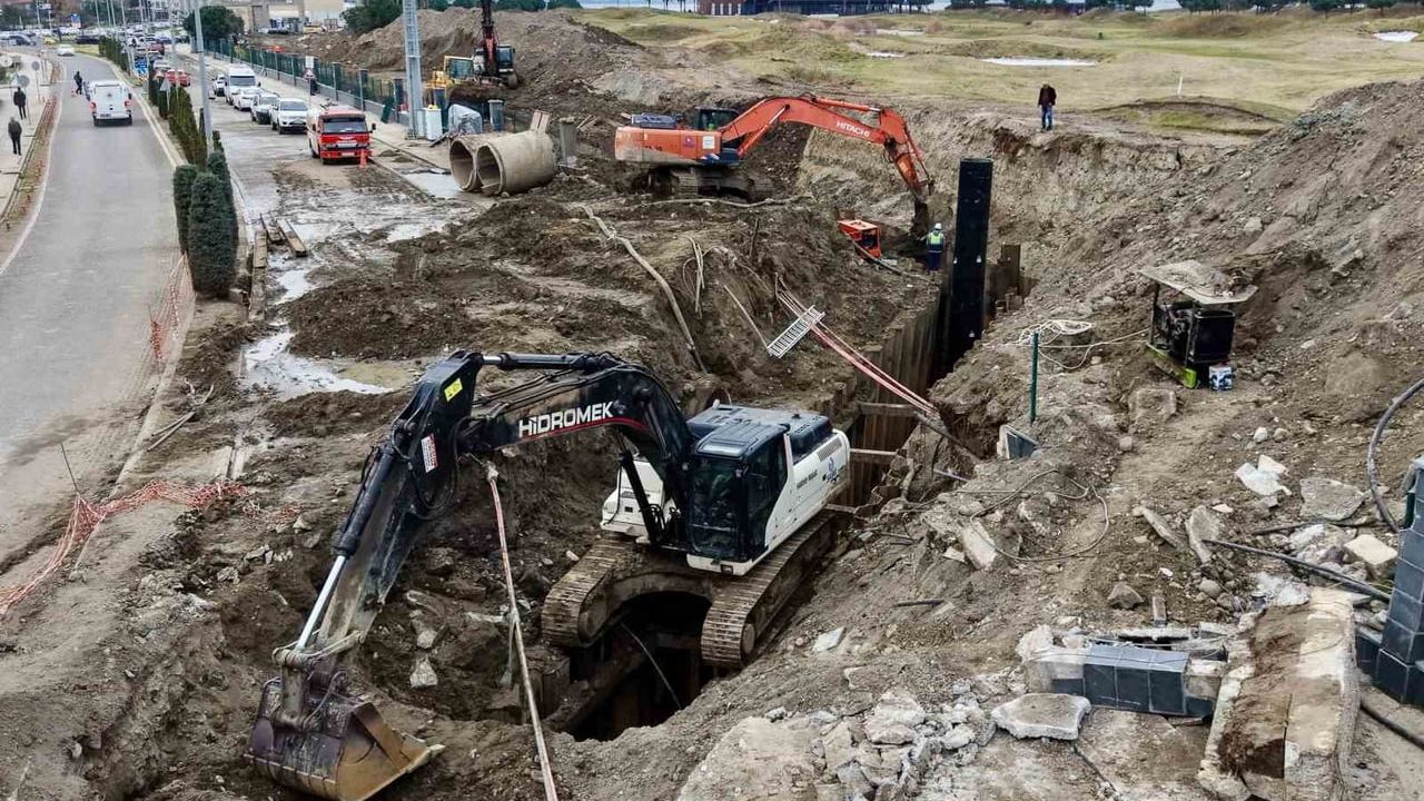 Samsun'da 4 bin 550 Metrelik Atakum Atık Su Kolektör Hattında Sona Gelindi