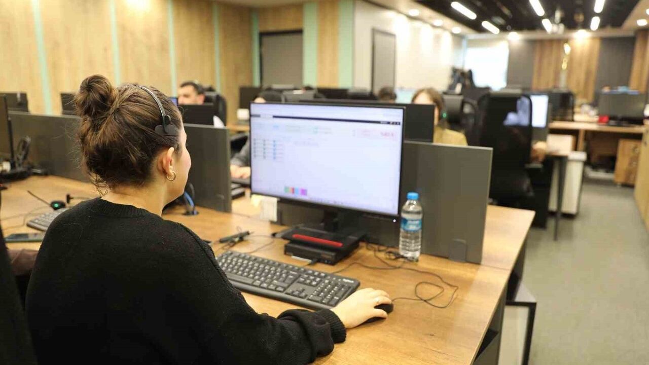 Samsun'da ALO 153'e 1 milyon 59 bin 219 çağrı, yüzde 93,96 başarı