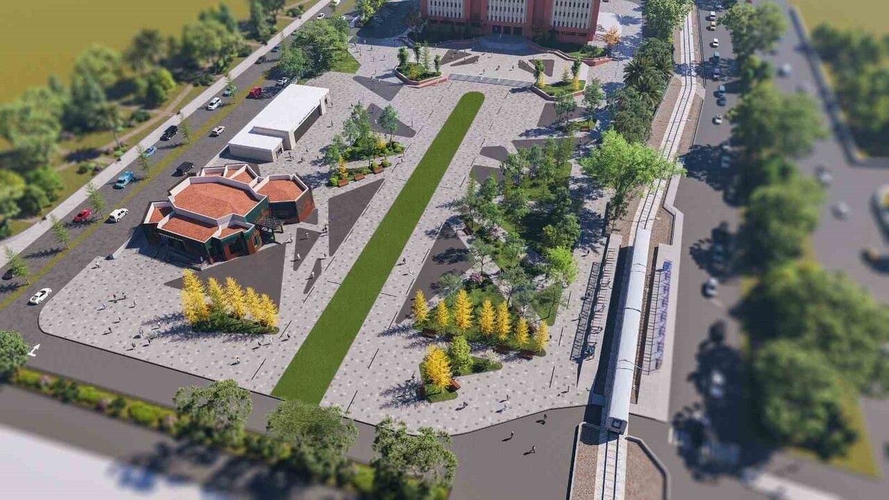 Samsun'da İstiklal Meydanı ve Kurtuluş Yolu Yenileniyor