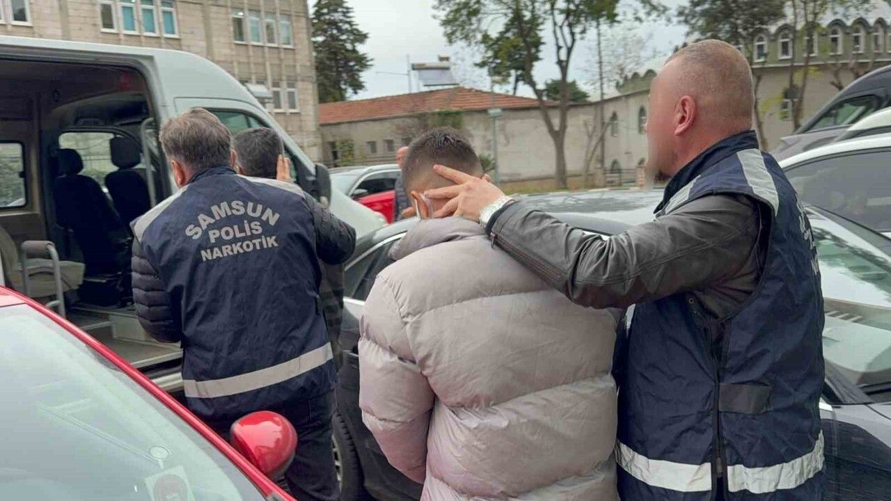 Samsun'da kokain ve metamfetamin operasyonu: 2 kişi tutuklandı