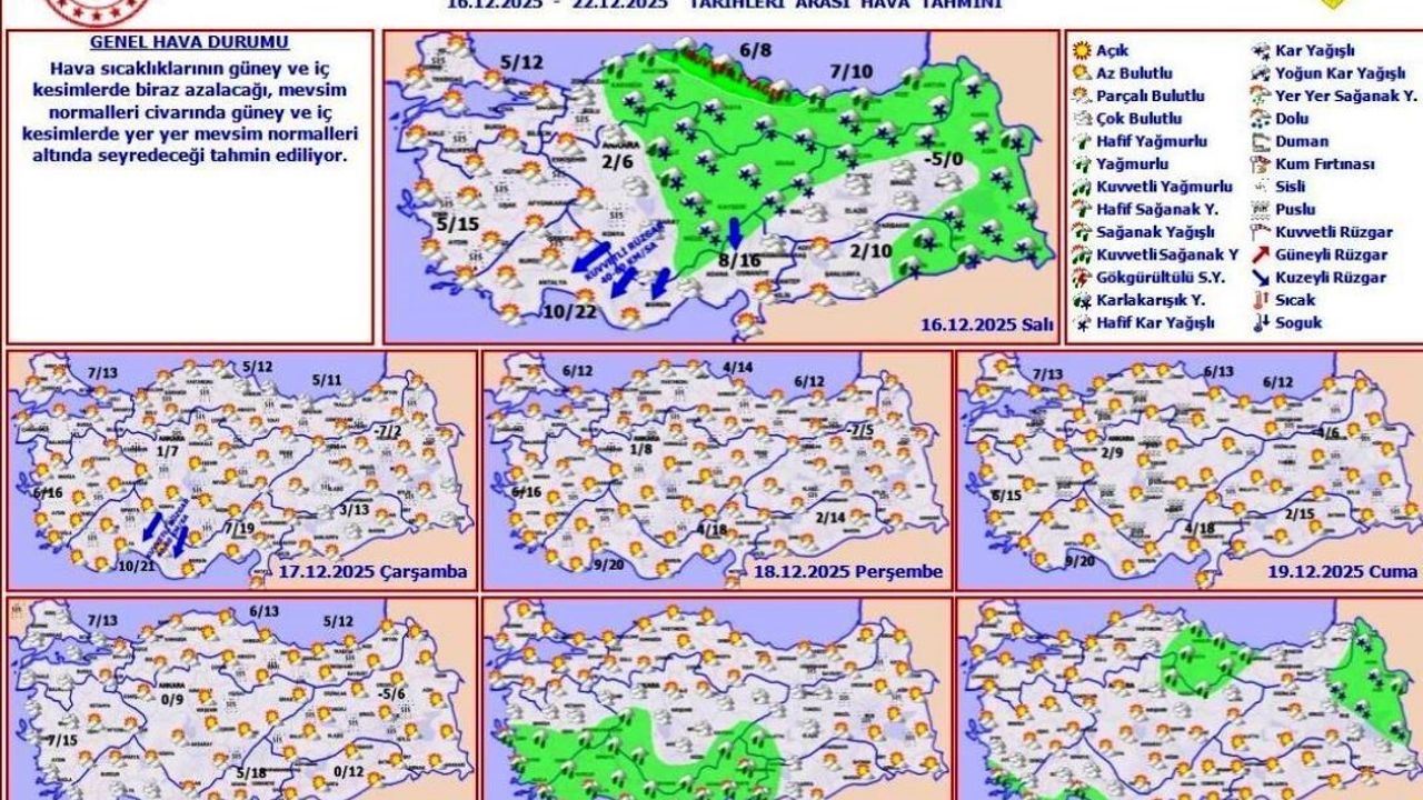 Samsun'da Kuvvetli Yağış: Bafra'ya Metrekareye 27 Kilo Yağış