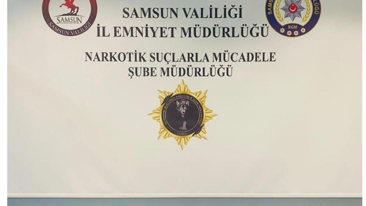Samsun'da Narkotik Operasyonu: 5 Gözaltı