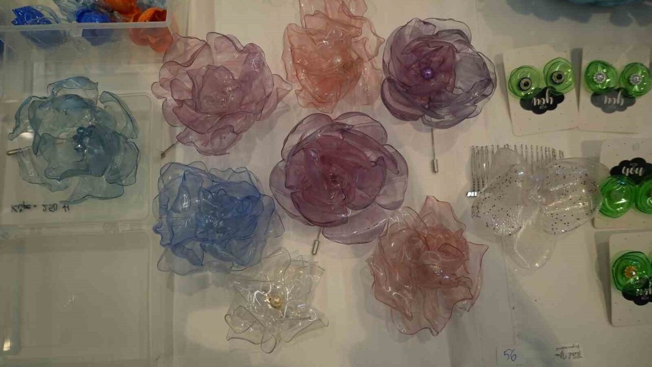 Samsun'da Plastik Atıklar Sanata Dönüştü: Yeşim Soysal'ın Projesi