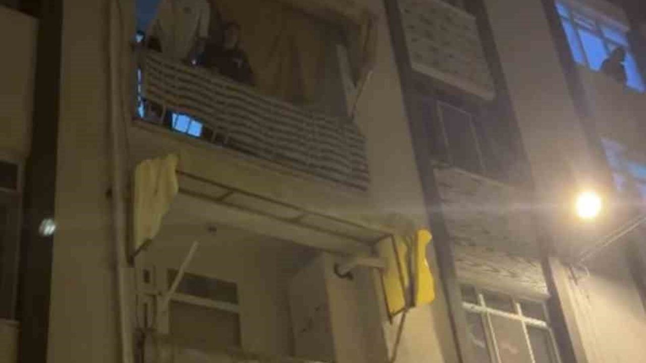 Samsun'da sivil polis paniği: Yabancı uyruklu şahıs balkona çıktı