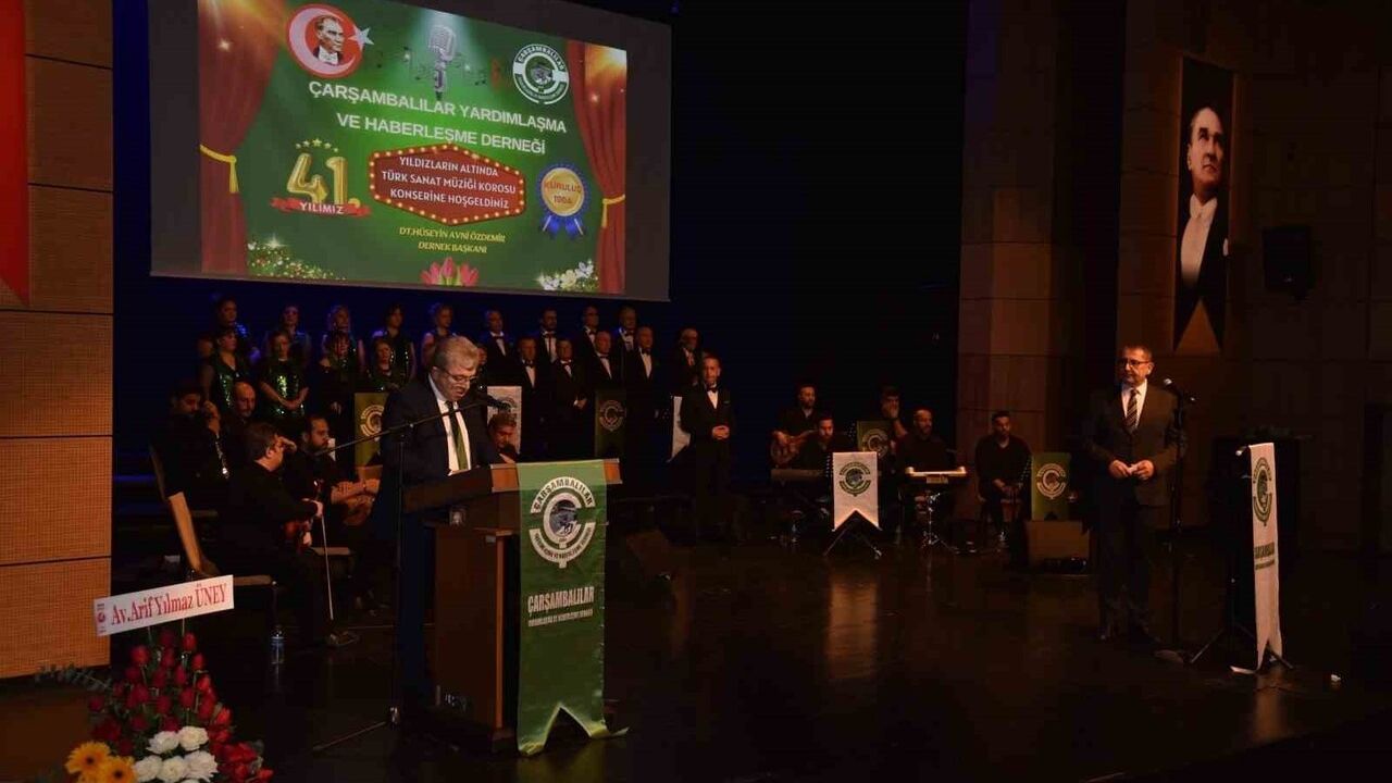 Samsun'da "Yıldızların Altında" Türk Sanat Müziği Konseri