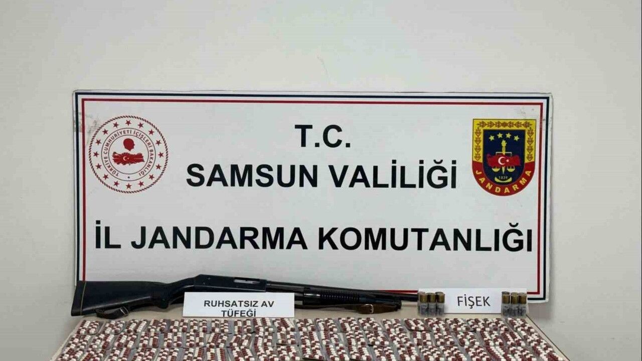 Samsun Kavak'ta Jandarma Uyuşturucu Operasyonu: 2 Gözaltı