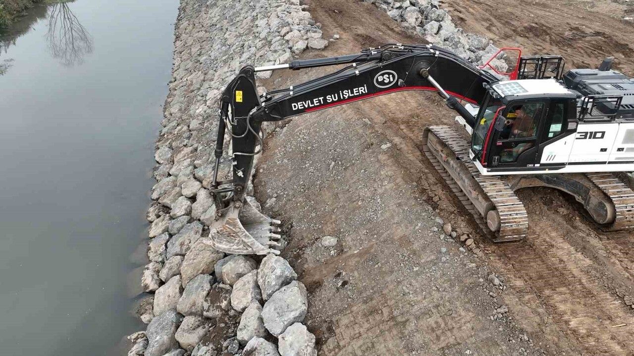 Samsun Yeni OSB’de Islah ve Drenaj Çalışmaları Sürüyor