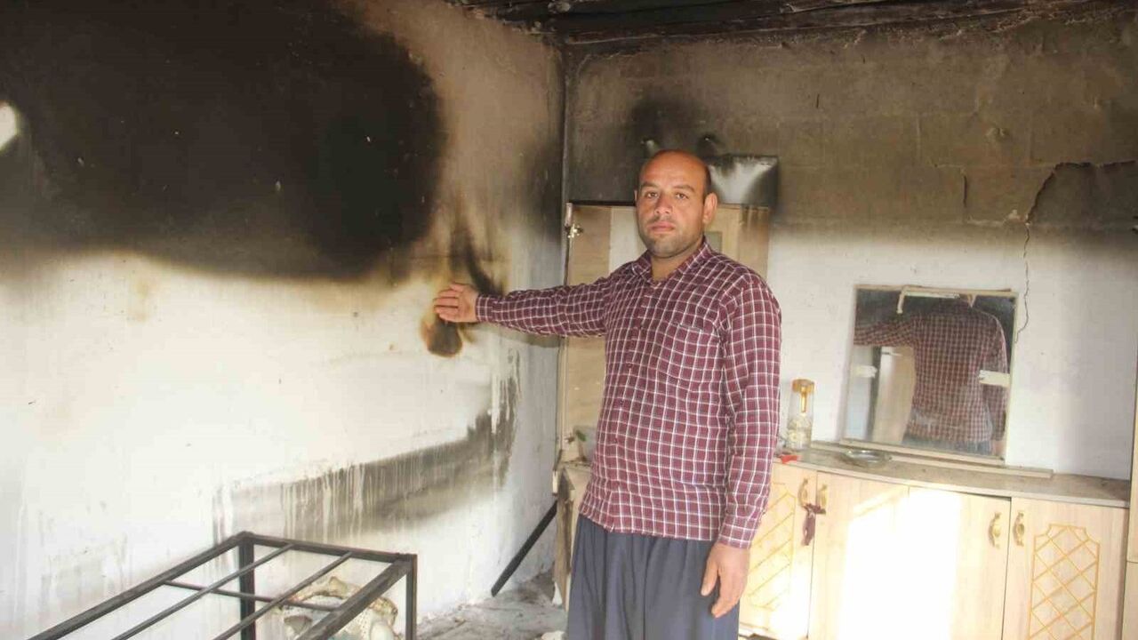 Şanlıurfa'da 14 Kişilik Ailenin Evi 'Kendiliğinden' Yanıyor — 2 Aylık Bebek Yaralandı