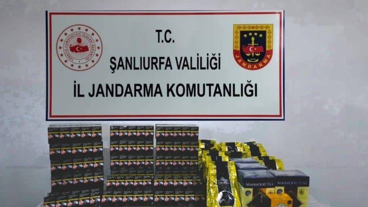 Şanlıurfa'da 7 bin 958 Paket Kaçak Sigara Ele Geçirildi