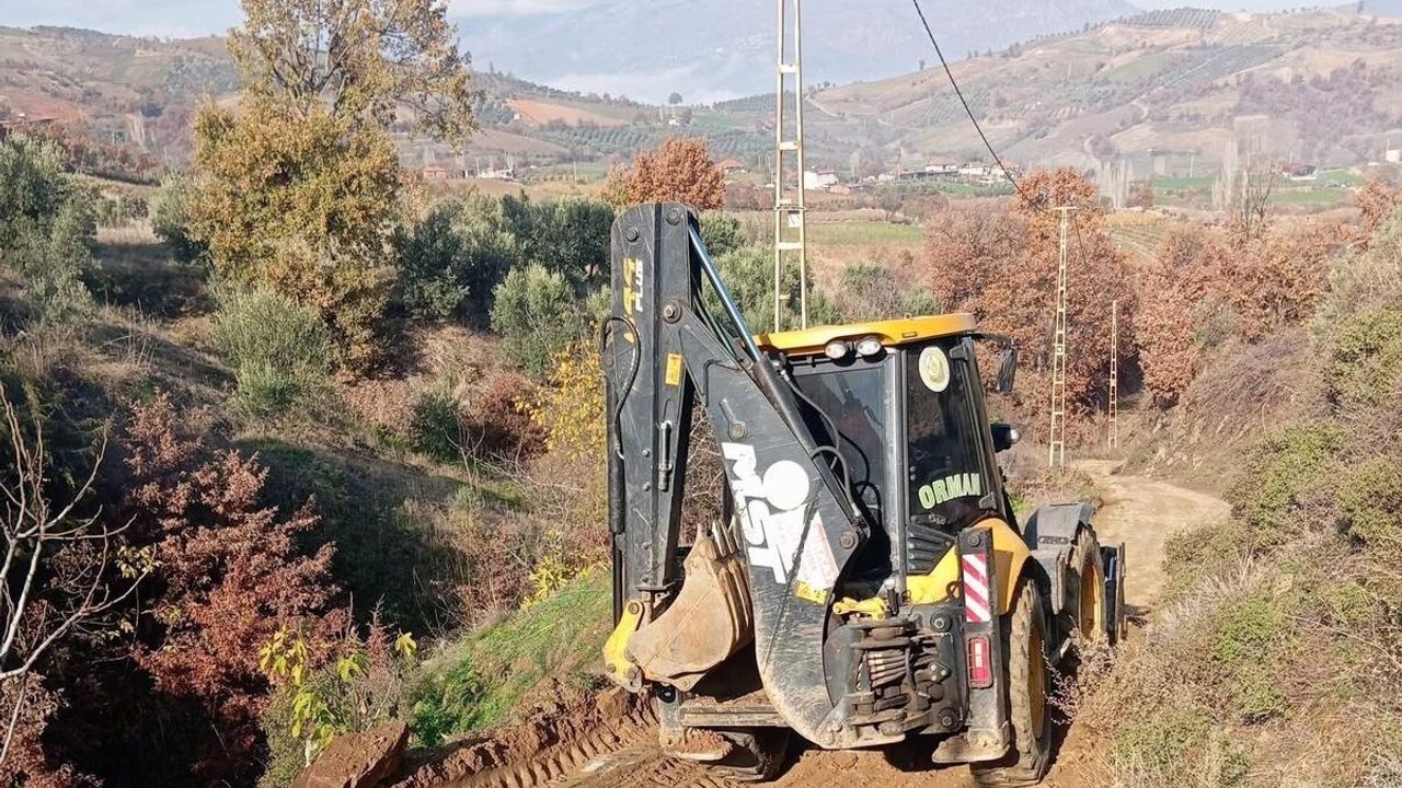 Sarıgöl'de Ova Yolları Düzenlemesi Başladı — Dadağlı'da İlk Etap