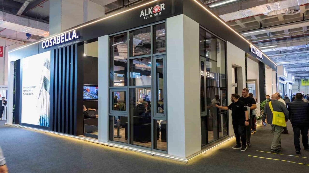 SD 36 minimal tasarımıyla Cosabella Window Eurasia 2025'te öne çıktı