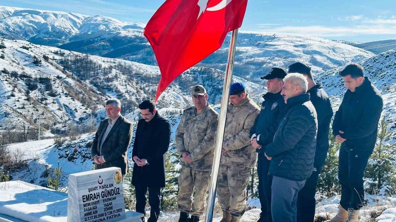 Şehit Emrah Gündüz İçin Mevlid: Refahiye Kaymakamı Katıldı