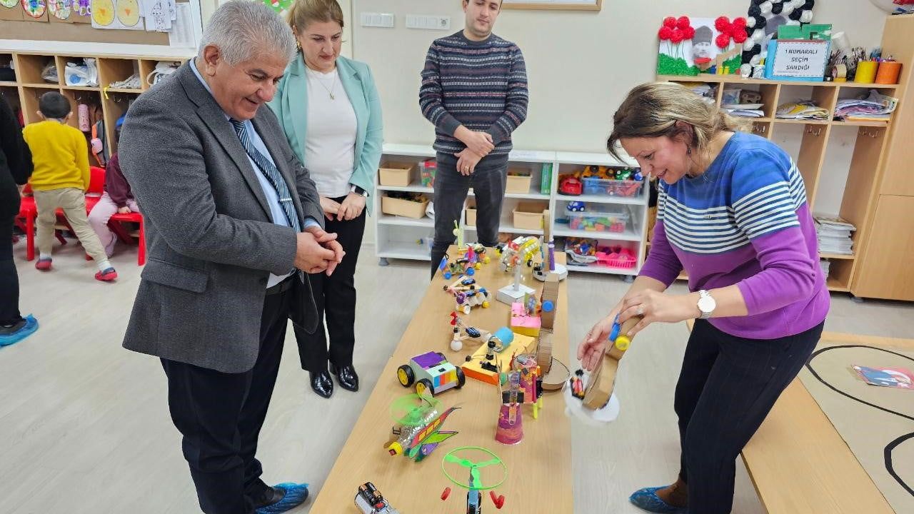 Selehattin Kal Altıeylül Atatürk Anaokulunda Miniklerle Buluştu