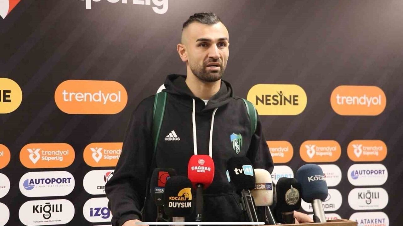 Serdar Dursun: 'Bence çoğu bilmeden oynadı' — Kocaelispor'dan bahis açıklaması