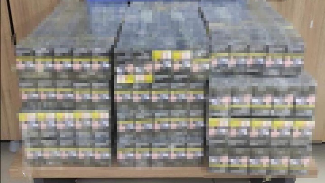 Siirt Kurtalan'da Bin 800 Kaçak Sigara Ele Geçirildi