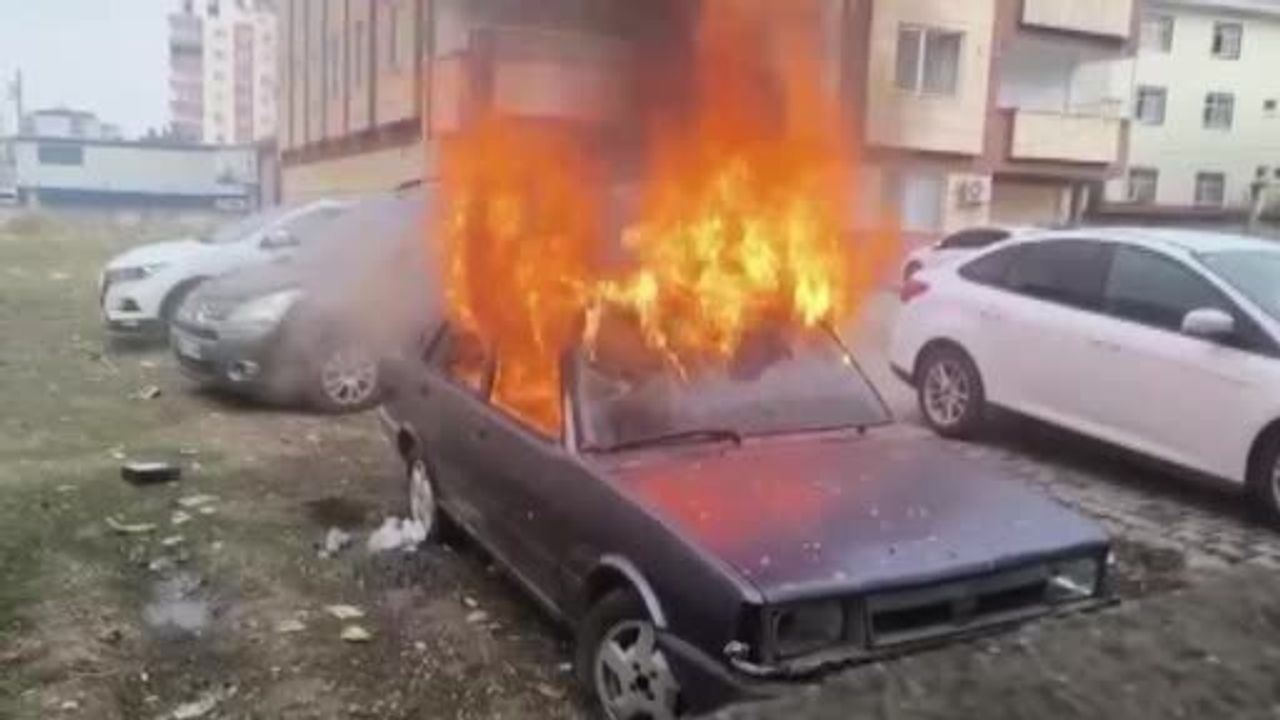 Siirt’te Fiat Doğan yangını: İki çocuk serbest bırakıldı