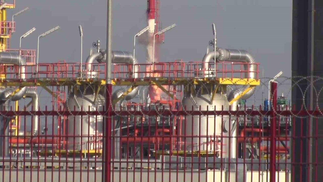 Silivri'de BOTAŞ Tesisinde Yangın Kontrol Altına Alındı